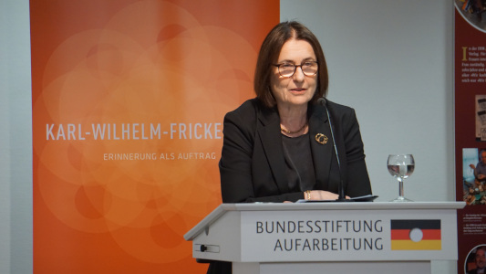 Die Laudatorin Irina Scherbakowa